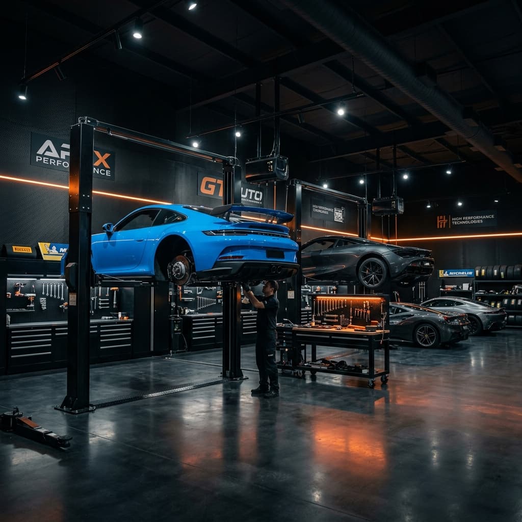 Interiér autoservisu SWK car